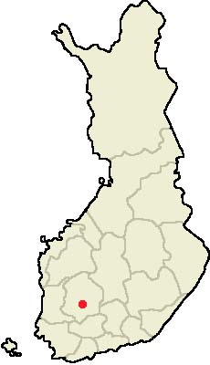 Location of Tampere